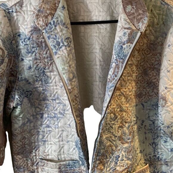 Pre Owned Women’s Preswick & Moore Petite Full Zip Jacket Sz PL Fashion Style - Picture 5 of 12